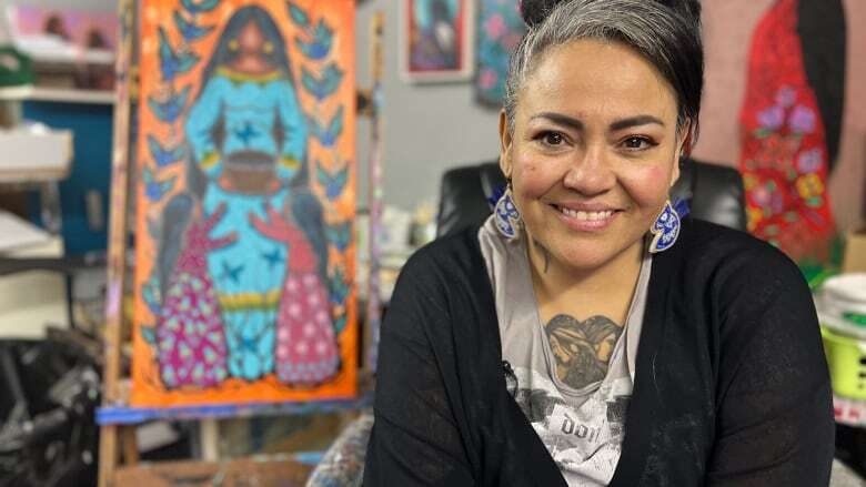 Ojibway artist says her designs are being replicated on Orange Shirt Day T-shirts, sold online