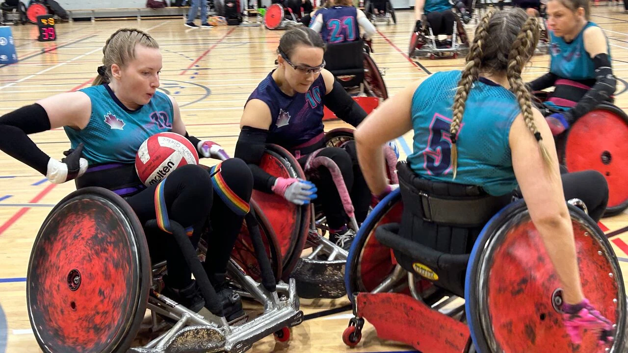 Montreal hosts first Canadian women’s murderball championship