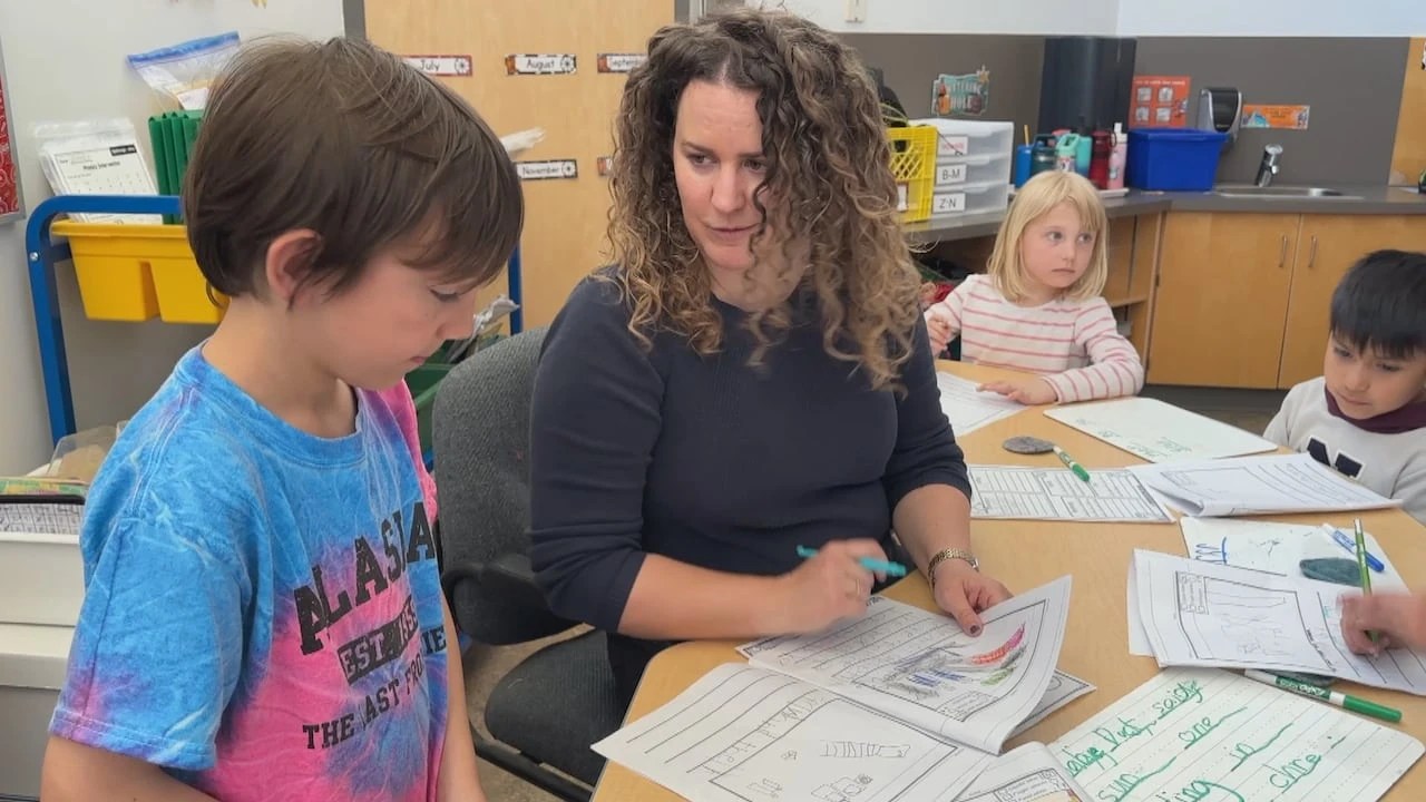 This teacher’s superpower is dealing with the unexpected. She needs it