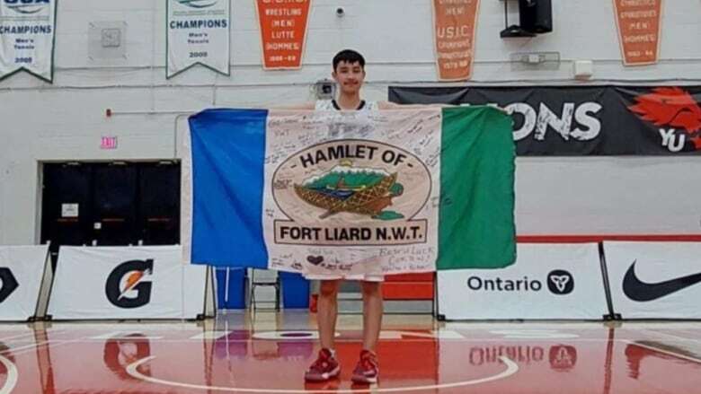 Meet Team NT's only Fort Liard basketballer who's bringing his skills back to the community