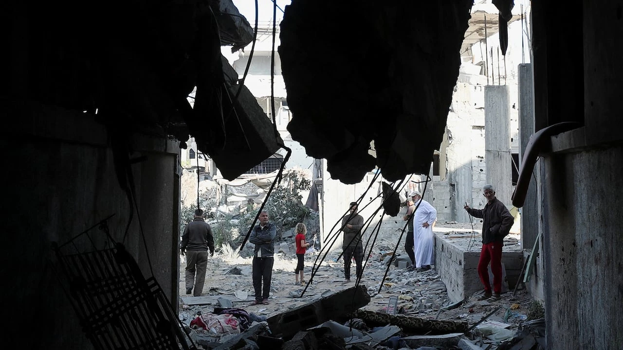 Dozens killed in Israeli strikes on Gaza, thousands at risk of famine