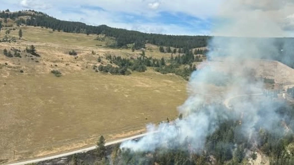 Residents evacuating east of Kelowna as Daves Creek wildfire burns near Highway 33