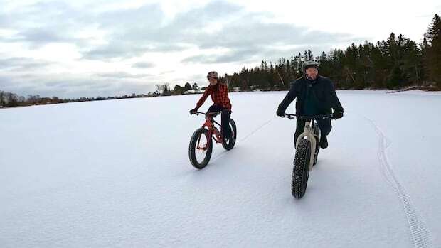 Hitting the ice on a fat bike