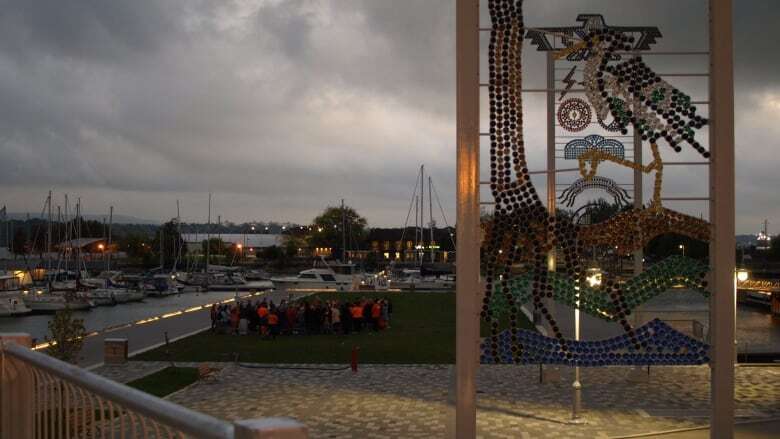 Hamilton sunrise ceremony honouring residential school victims attracts a crowd