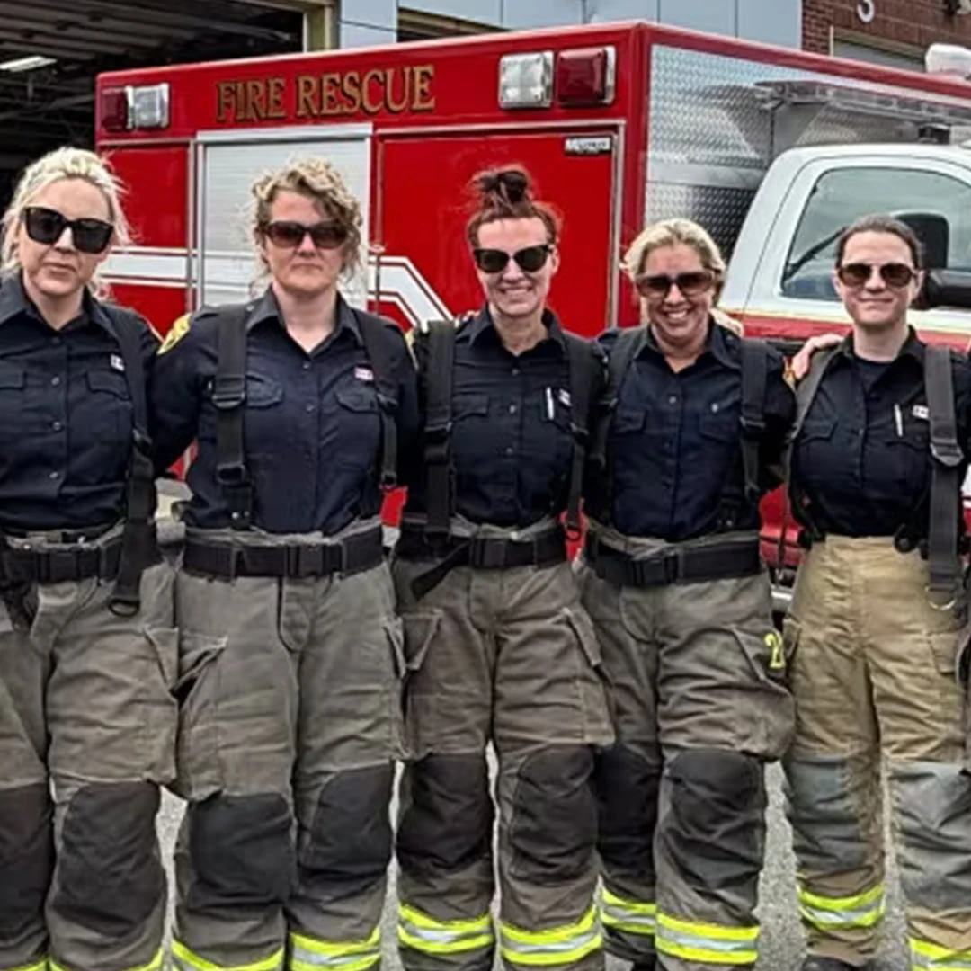 #TheMoment a St. John’s fire station got its first all-female crew