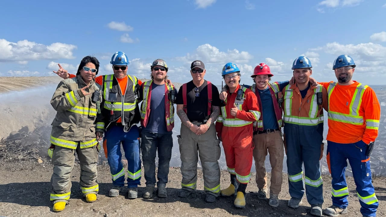 Fire at Rankin Inlet dump 'finally' out after 12 days thanks to really long hose
