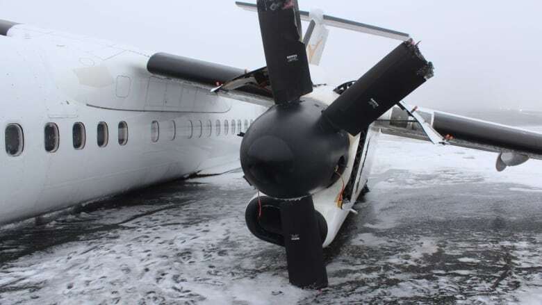 Plane tire blew in St. John's ahead of fiery December landing in Halifax