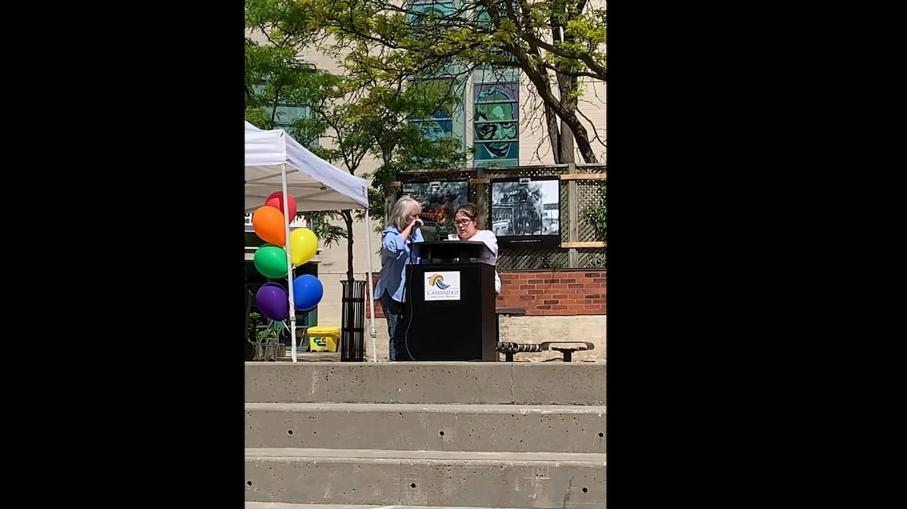 'Can't allow you to continue': Cambridge teen's Pride speech interrupted by mayor