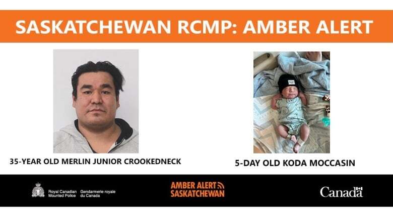 Amber Alert issued for 5-day-old boy allegedly taken from northern Sask. First Nation: RCMP