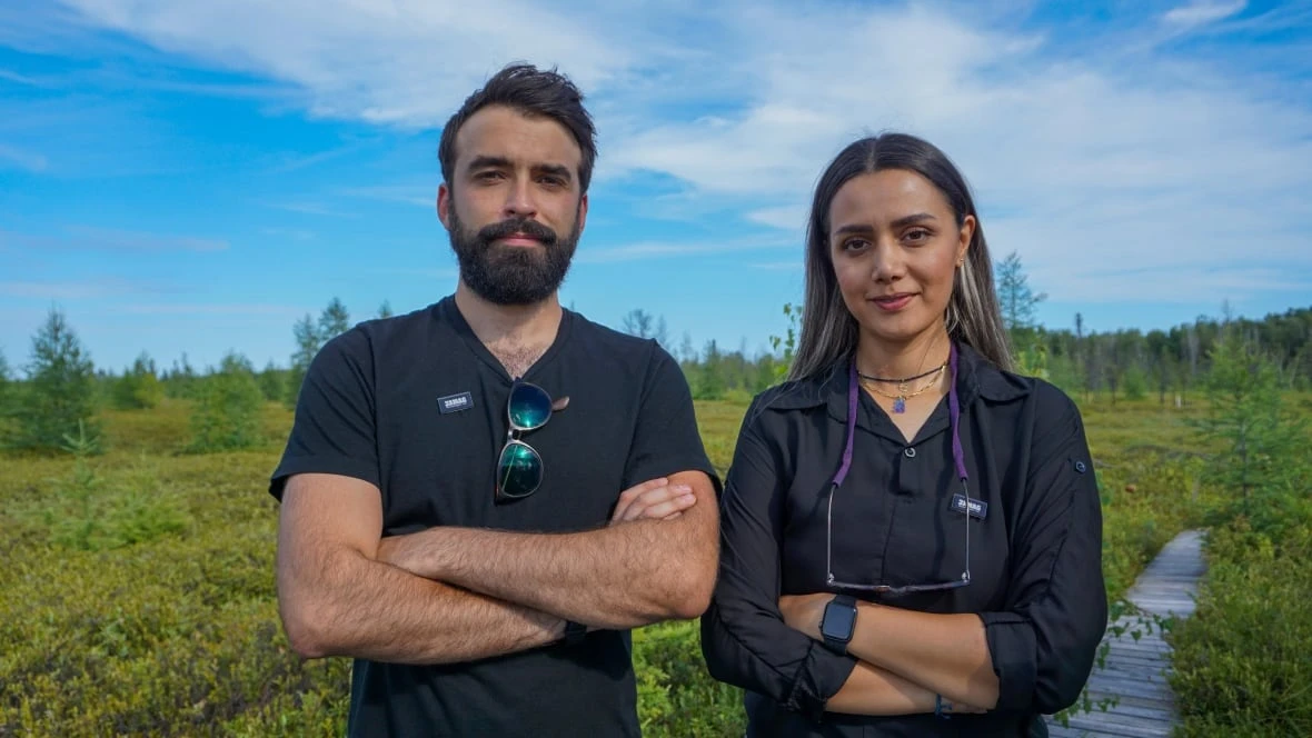 'This place is filled with bombs': Students use drones to detect bog's explosive secrets