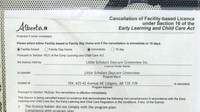 Three Calgary daycares ordered to close over safety concerns