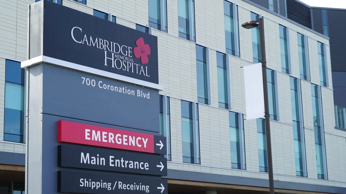 COVID-19 outbreak declared at Cambridge Memorial Hospital