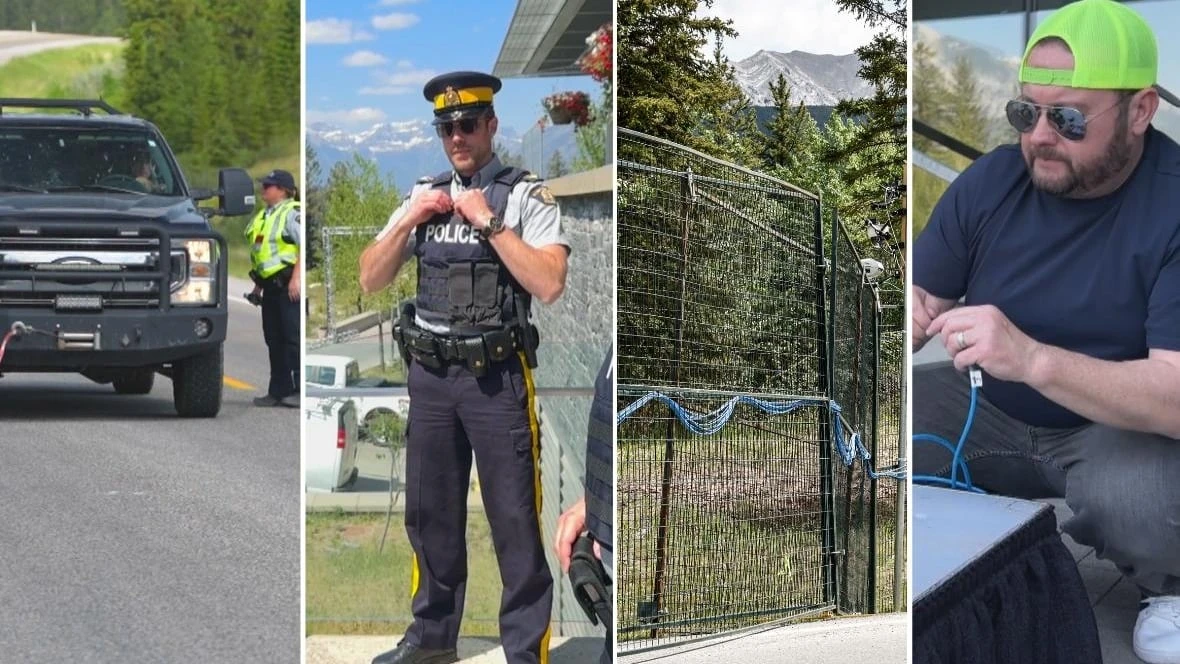 On the road to the G7 in Kananaskis, a popular wilderness retreat locks down
