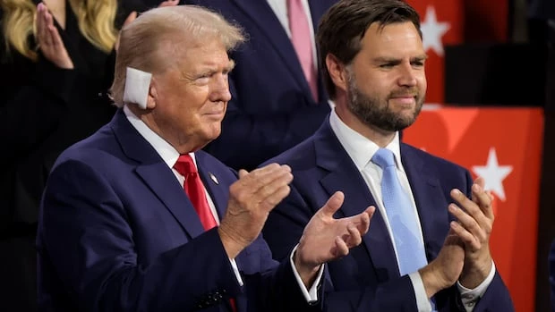 Trump has triumphant arrival at Republican convention, unveils VP pick
