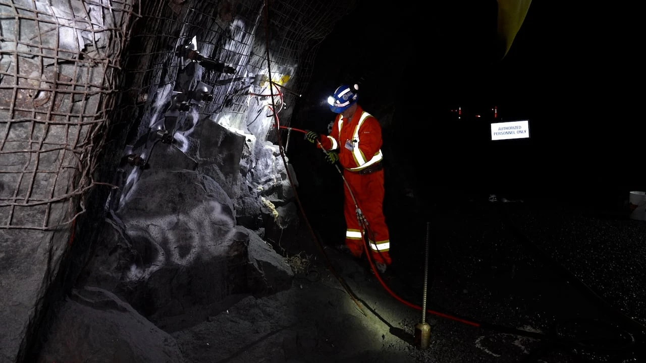 At this underground mine in Onaping, Ont., companies can test the latest tech