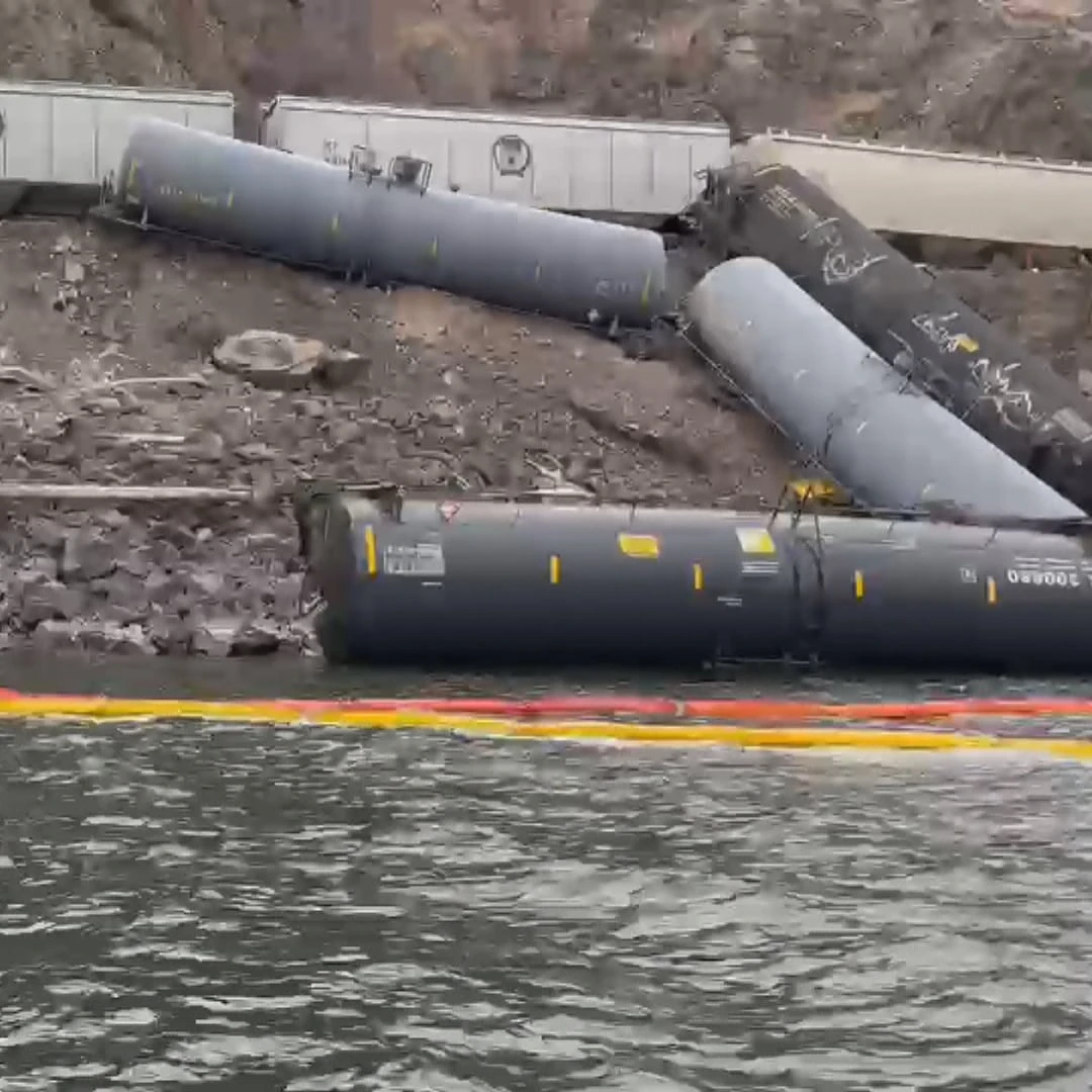 Communities shut water intake from B.C. lake after fuel spill reaches 80,000 litres
