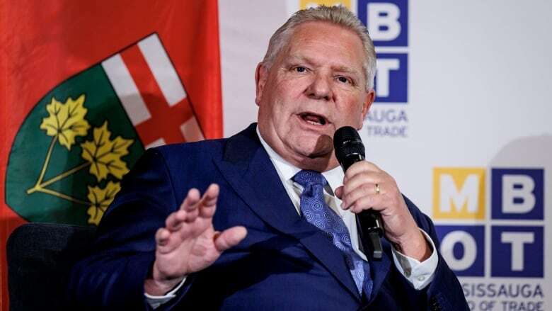 Opposition warns Ford comments push boundaries of 'caretaker convention' during Ontario election