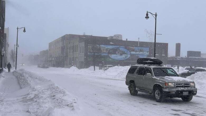 Heavy snowfall across northwestern Ontario leads to a number of closures and cancellations