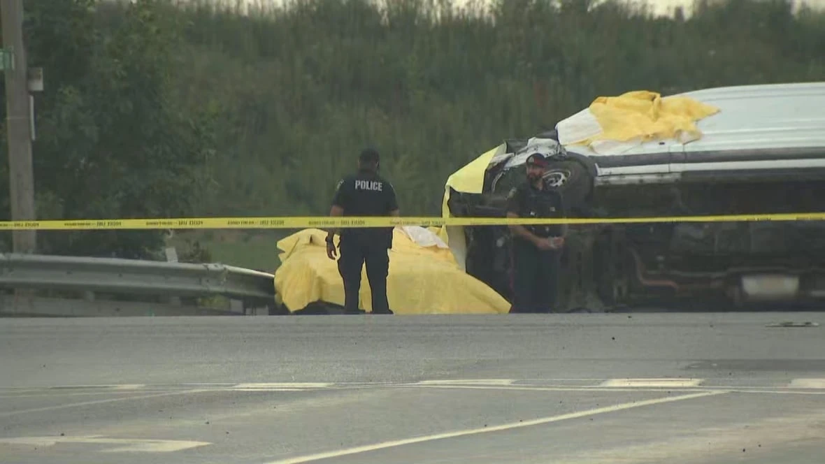 1 in critical condition, man arrested for impaired driving after 4-vehicle Brampton collision