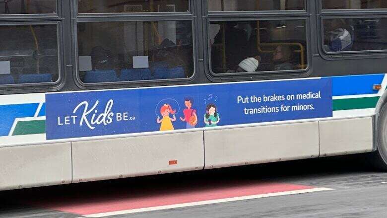 Trans activists 'appalled' by new bus ads but LTC says they're allowed