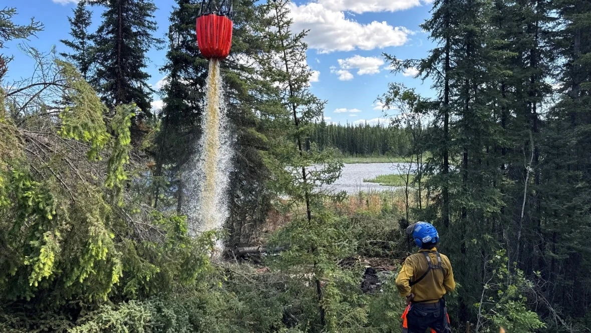 Wildfire risk high in N.W.T. this weekend, with 'really hot, really dry' conditions