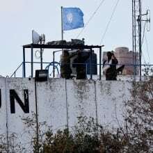 Israeli tank fire injures 2 peacekeepers in Lebanon, says UN official