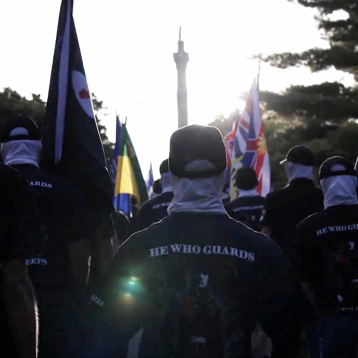 Niagara rally by masked members of men's 'nationalist club' raises fears of growing extremism