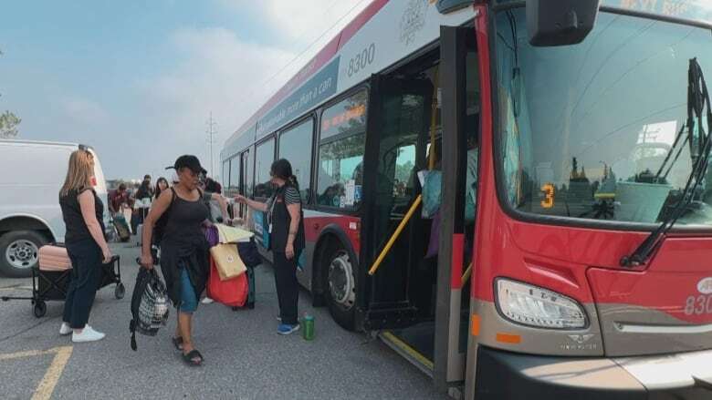 Jasper evacuees arrive in Calgary, relieved but unsure about resort town's future