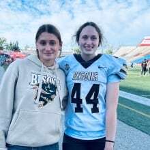 University football trailblazer inspires other young women to make their mark in male-dominated game