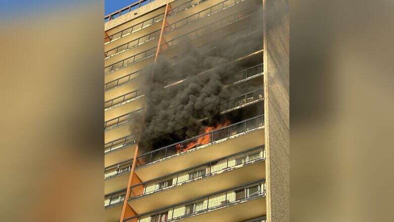 No injuries after fire in Regina apartment building