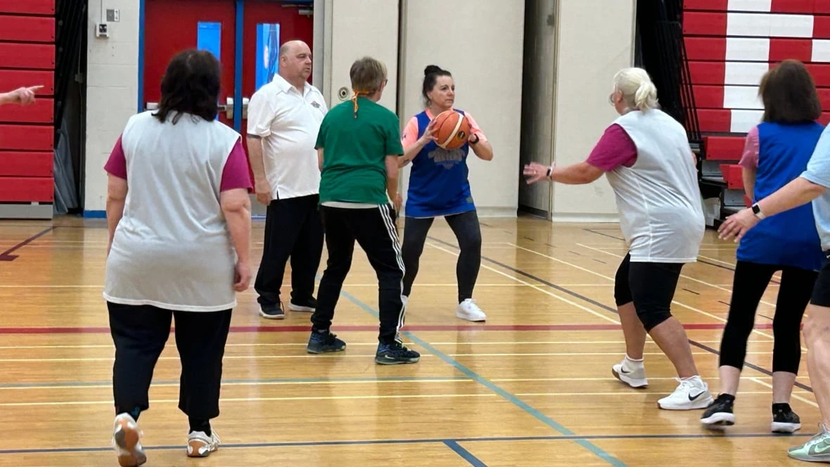 'You're not allowed to run. But you can hurry': new basketball league in Sudbury for women over 50
