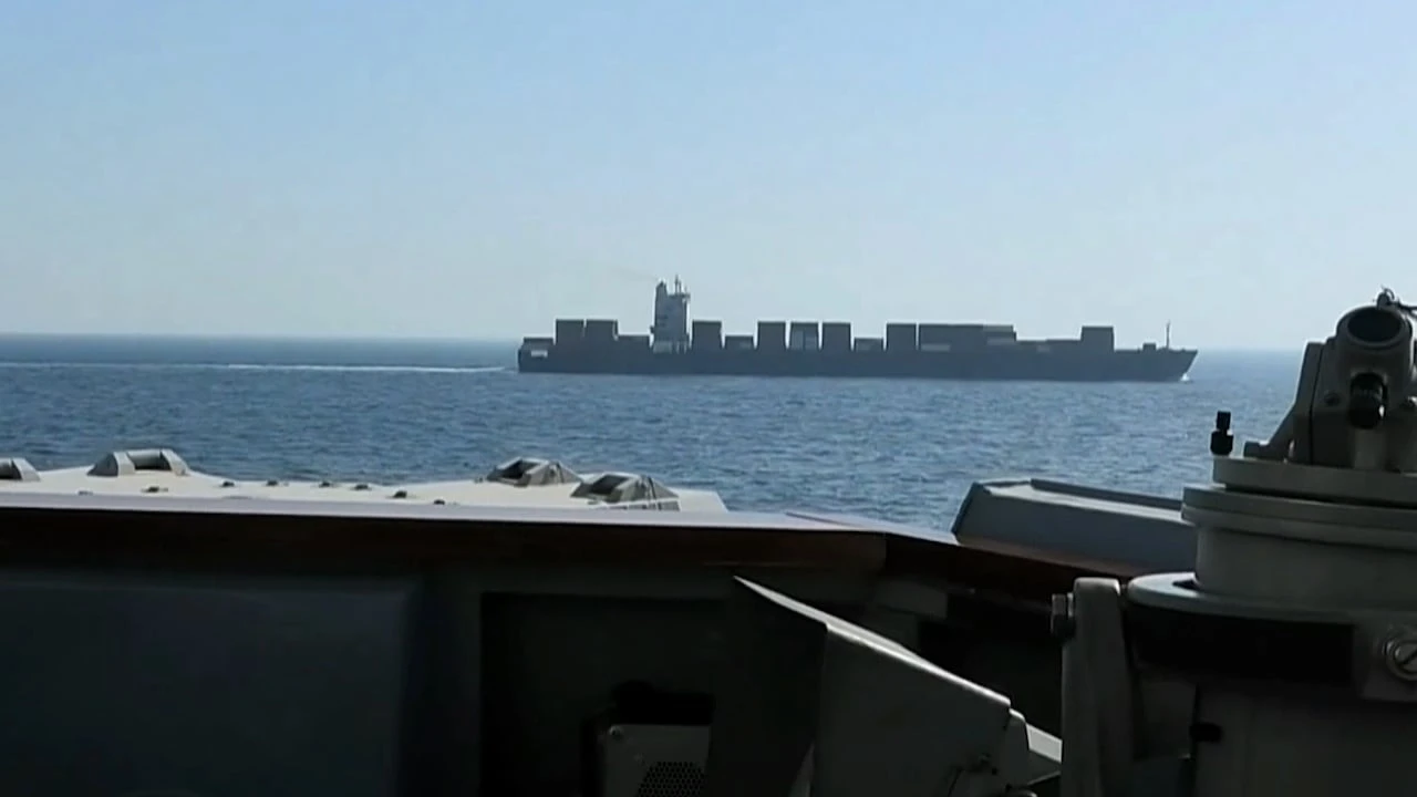 U.S. seizes Iranian cargo ship in Strait of Hormuz