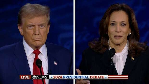 Donald Trump, Kamala Harris face off in tense presidential debate