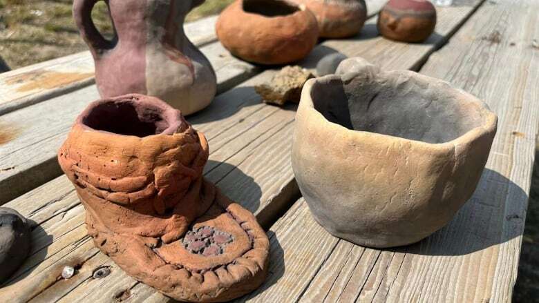 Quebec Cree take on pottery in new land-based program for mental health