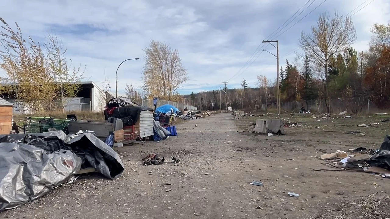 City of Prince George, B.C., begins remediating long-standing homeless camp site