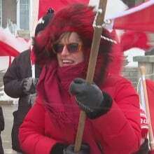 WATCH | From Lake Country, B.C., to St. John's, here's how Canadians celebrated flag day