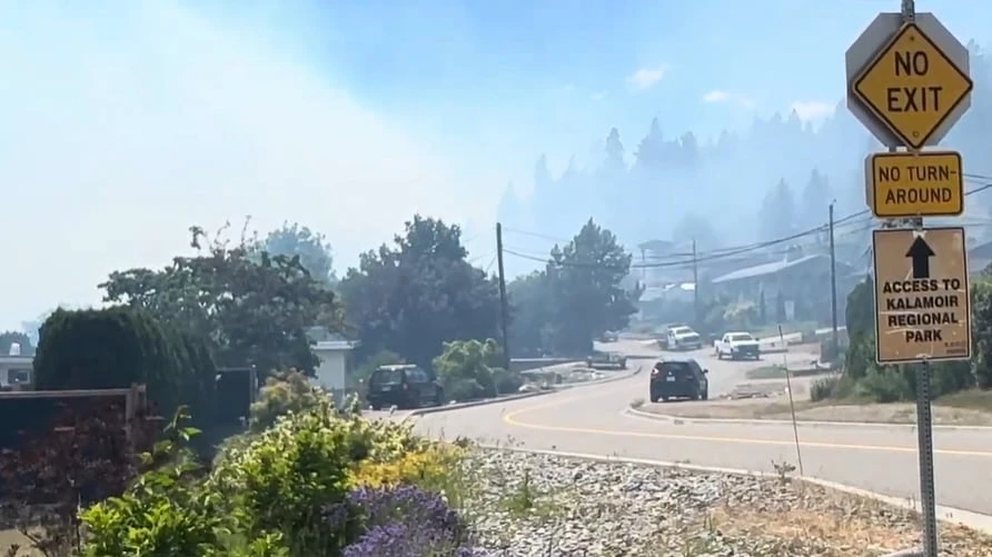 Wildfire that prompted evacuations in West Kelowna was caused by prohibited campfire