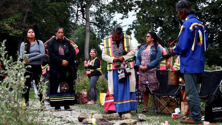 'This shouldn't have happened': Vigil honours woman fatally struck by Winnipeg police cruiser