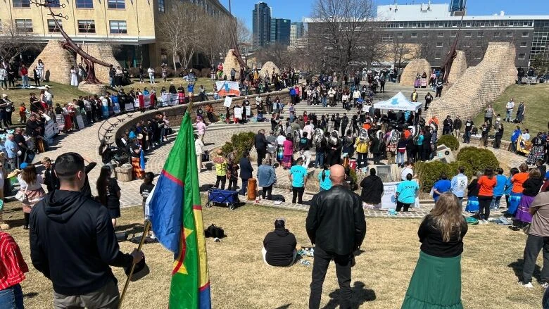 First Nations leaders call for Jordan's Principle changes at election rallies in Winnipeg, Thompson
