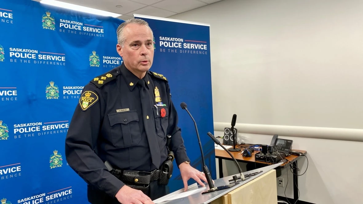 Saskatoon police chief calls news conference to discuss 'officer suspensions and dismissals'
