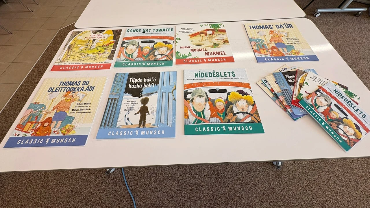 Some of Robert Munsch's work to be translated into four Yukon First Nations languages