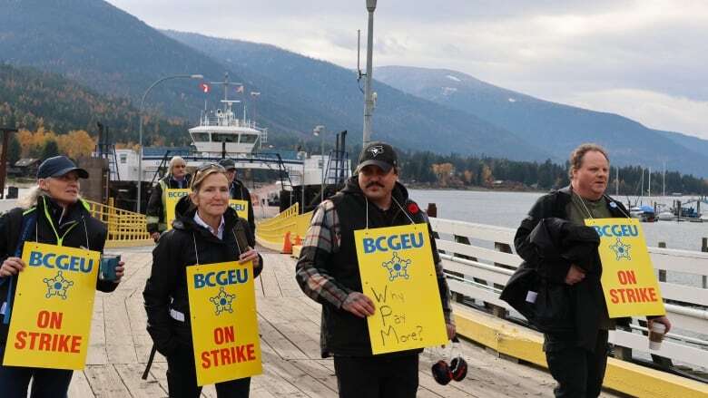 In B.C.'s Kootenay Bay, residents are fed up with inland ferry job action