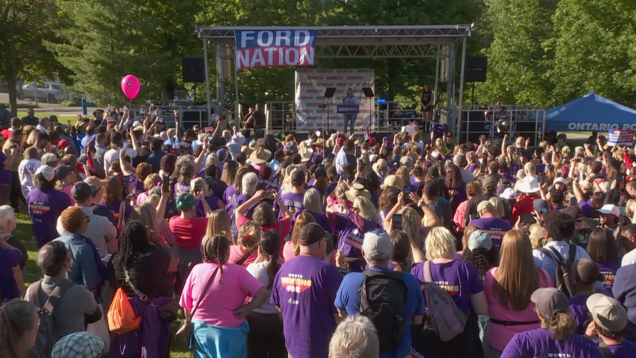 Ford government denies editing Ford Fest photo, says it corrected 'orange hue'