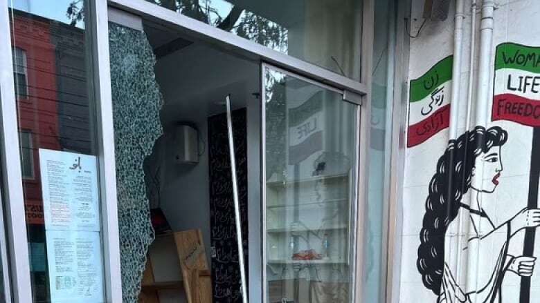 Toronto restaurant owner and journalist speaks out after window smashed