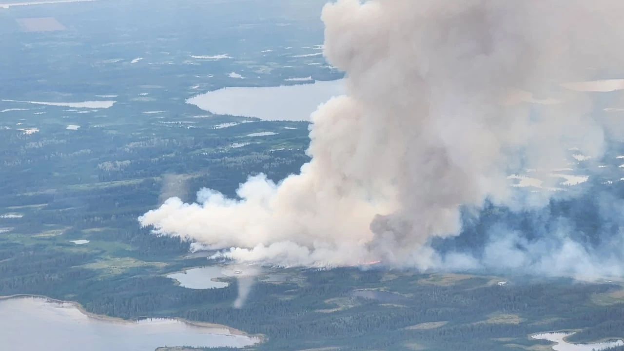 Dehcho on alert with fires near Fort Simpson, Wrigley