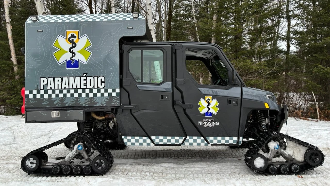 Nipissing paramedics roll out off-road unit to reach patients in remote areas