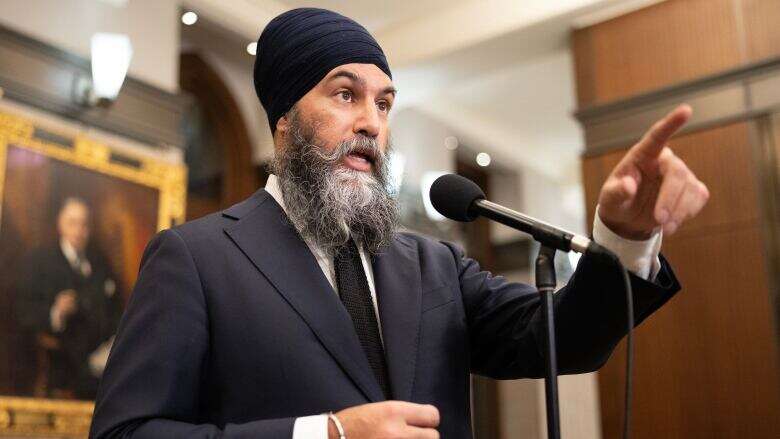 Singh says Poilievre's tariff response shows he's a 'bootlicker for billionaires'