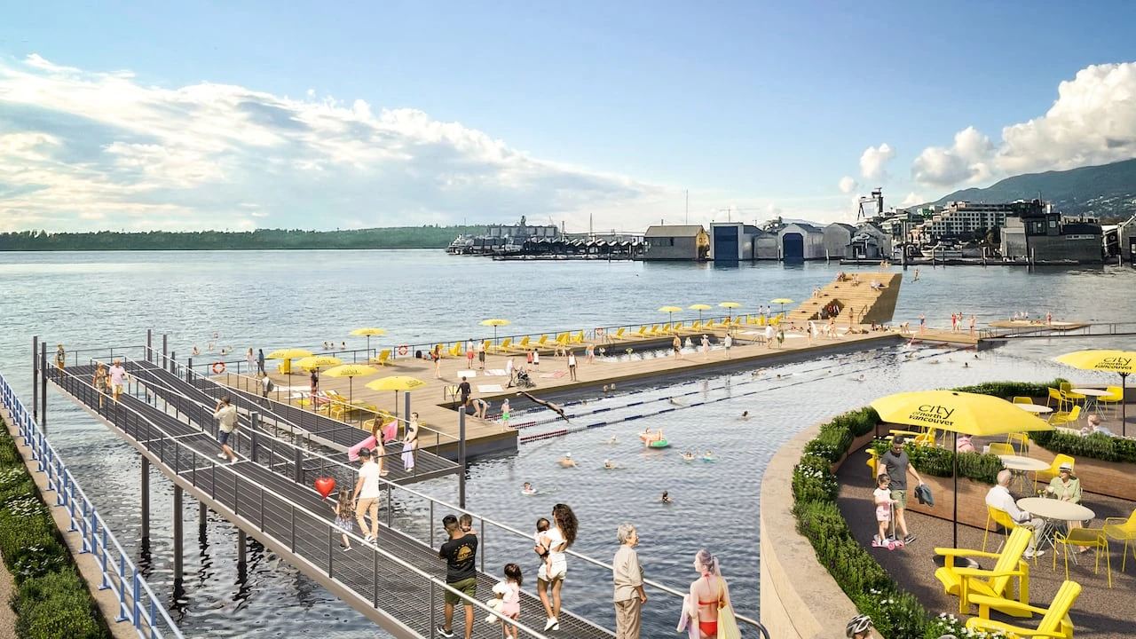 Oceanfront swimming platform coming to North Vancouver in 2027