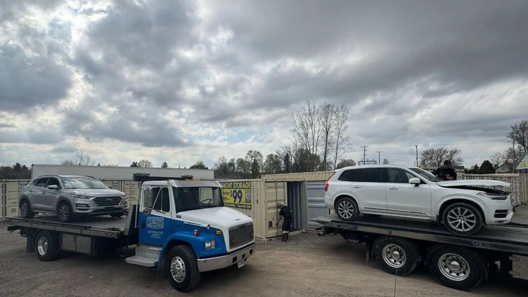 Surprise! 2 stolen vehicles found inside Ontario storage locker