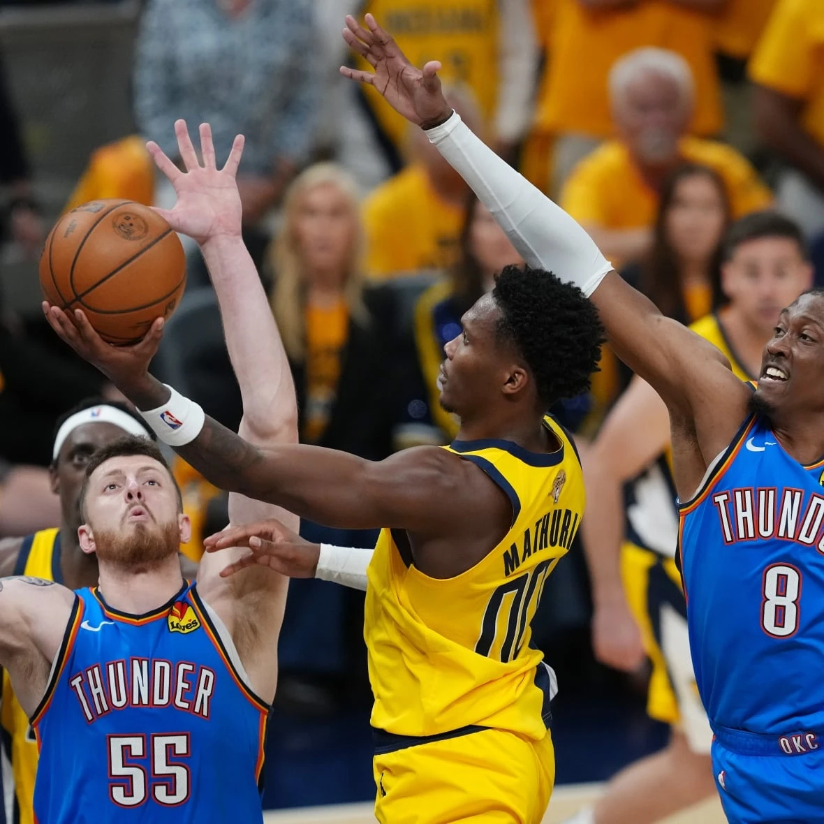 Canada's Mathurin scores 27 off the bench as Pacers rally past Thunder in Game 3 of NBA Finals